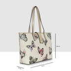 Butterfly Printed Bloom Tote For Womens