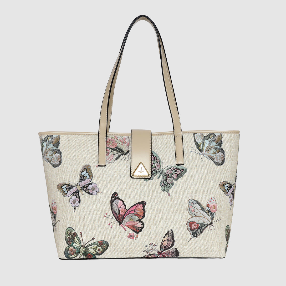 Butterfly Printed Bloom Tote For Womens