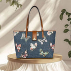 Butterfly Printed Bloom Tote For Womens