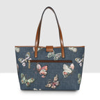 Butterfly Printed Bloom Tote For Womens