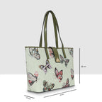 Butterfly Printed Bloom Tote For Womens