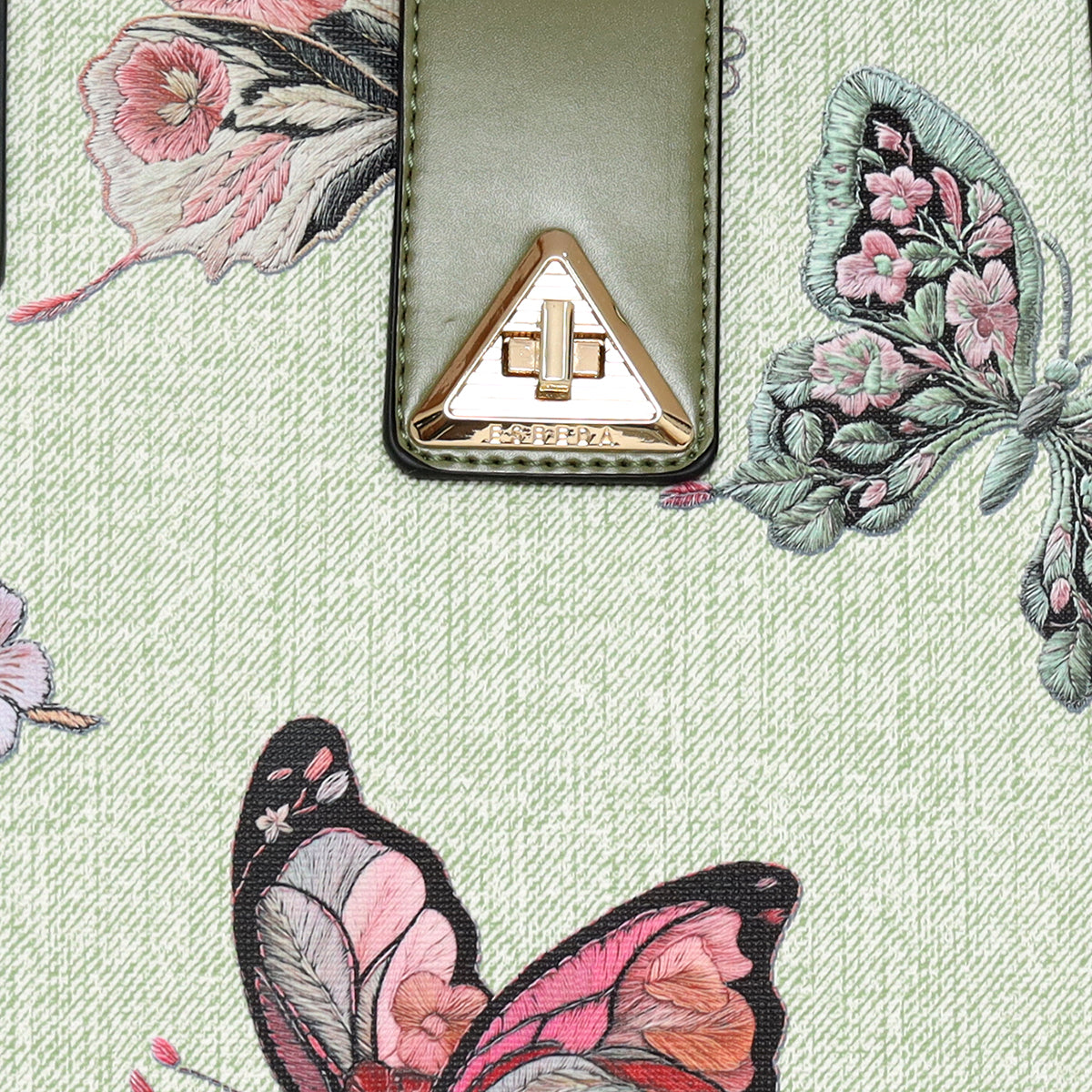 Butterfly Printed Bloom Tote For Womens