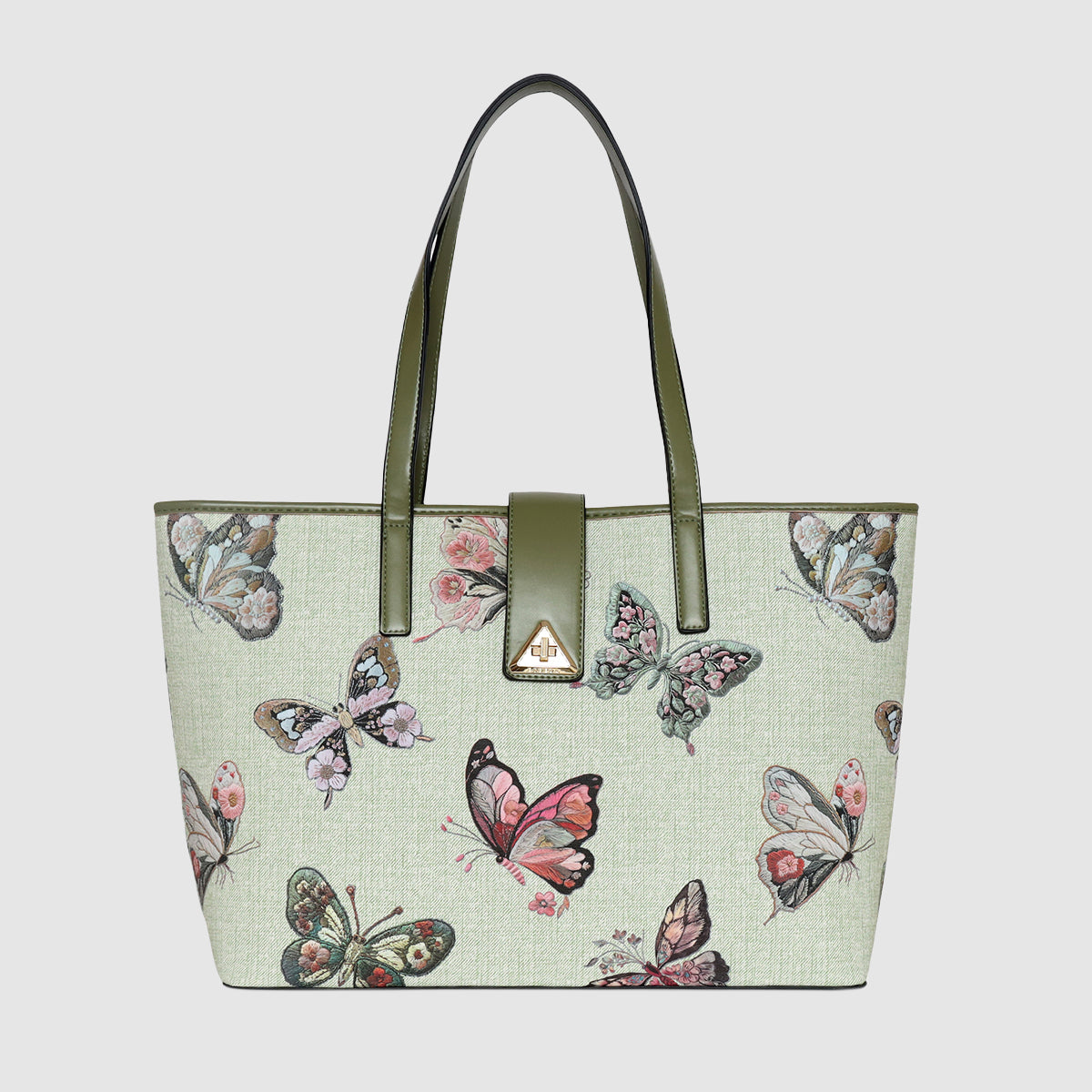 Butterfly Printed Bloom Tote For Womens