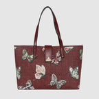 Butterfly Printed Bloom Tote For Womens