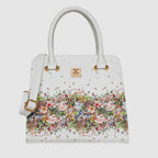 Multi-floral Print Handbag For Womens
