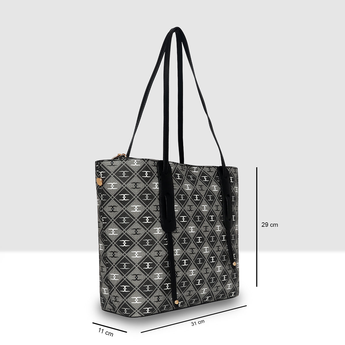 Printed Pattern Signature Print Carryall Bag For Womens