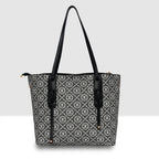 Printed Pattern Elegant Monogram Circle Handbag For Womens