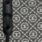 Printed Pattern Elegant Monogram Circle Handbag For Womens