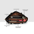 Signature Circle Shoulder Handbag For Womens