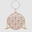 Aveline Chevron Halo Clutch For Womens