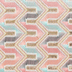 Aveline Chevron Halo Clutch For Womens