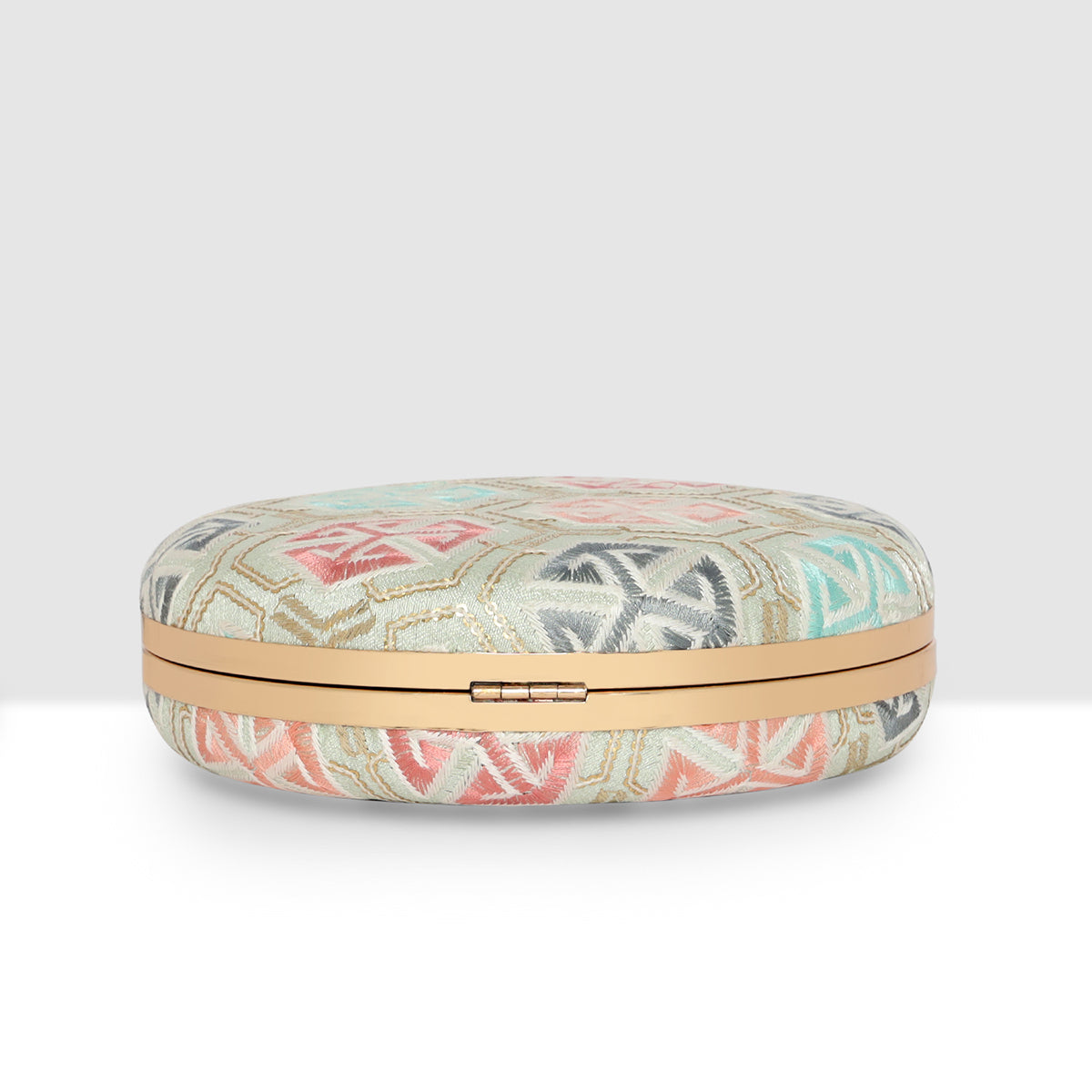 Pastel Prism Ring Clutch For Womens