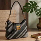Bliss Stripe Slingbag For Womens