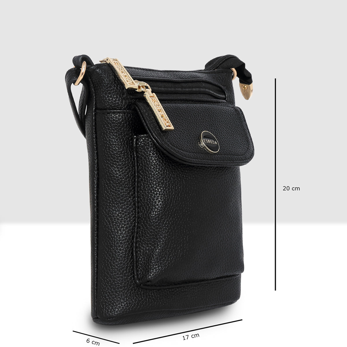 Classic Pocket Crossbody Sling Bag For Womens