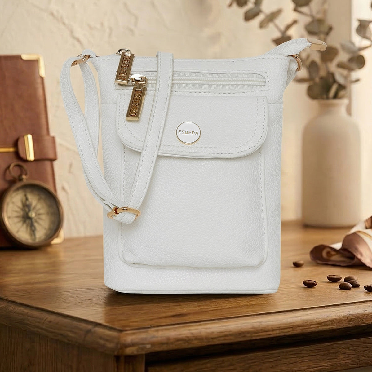Classic Pocket Crossbody Sling Bag For Womens