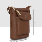 Classic Pocket Crossbody Sling Bag For Womens
