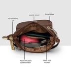 Classic Pocket Crossbody Sling Bag For Womens