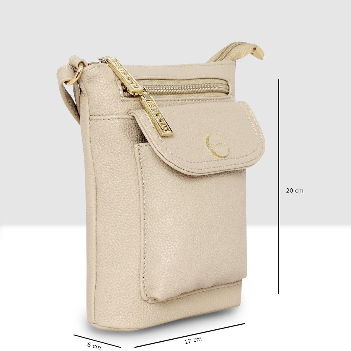 Classic Pocket Crossbody Sling Bag For Womens