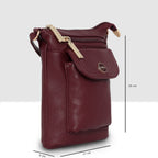 Classic Pocket Crossbody Sling Bag For Womens