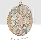 Mandala Muse Circle Clutch For Womens