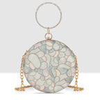 Stellar Ring Round Clutch For Womens