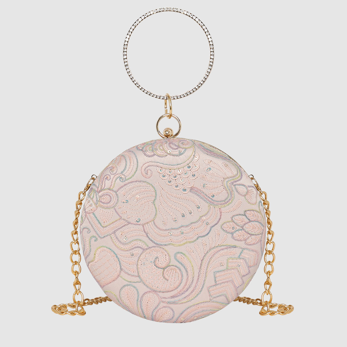 Mint Aurelia Circle Clutch For Womens Main image