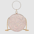 Mint Aurelia Circle Clutch For Womens