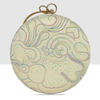 Mint Aurelia Circle Clutch For Womens