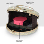 Mint Aurelia Circle Clutch For Womens