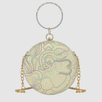 Mint Aurelia Circle Clutch For Womens