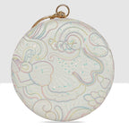 Mint Aurelia Circle Clutch For Womens