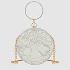 Mint Aurelia Circle Clutch For Womens