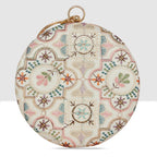 Vionelle Crown Round Clutch For Womens
