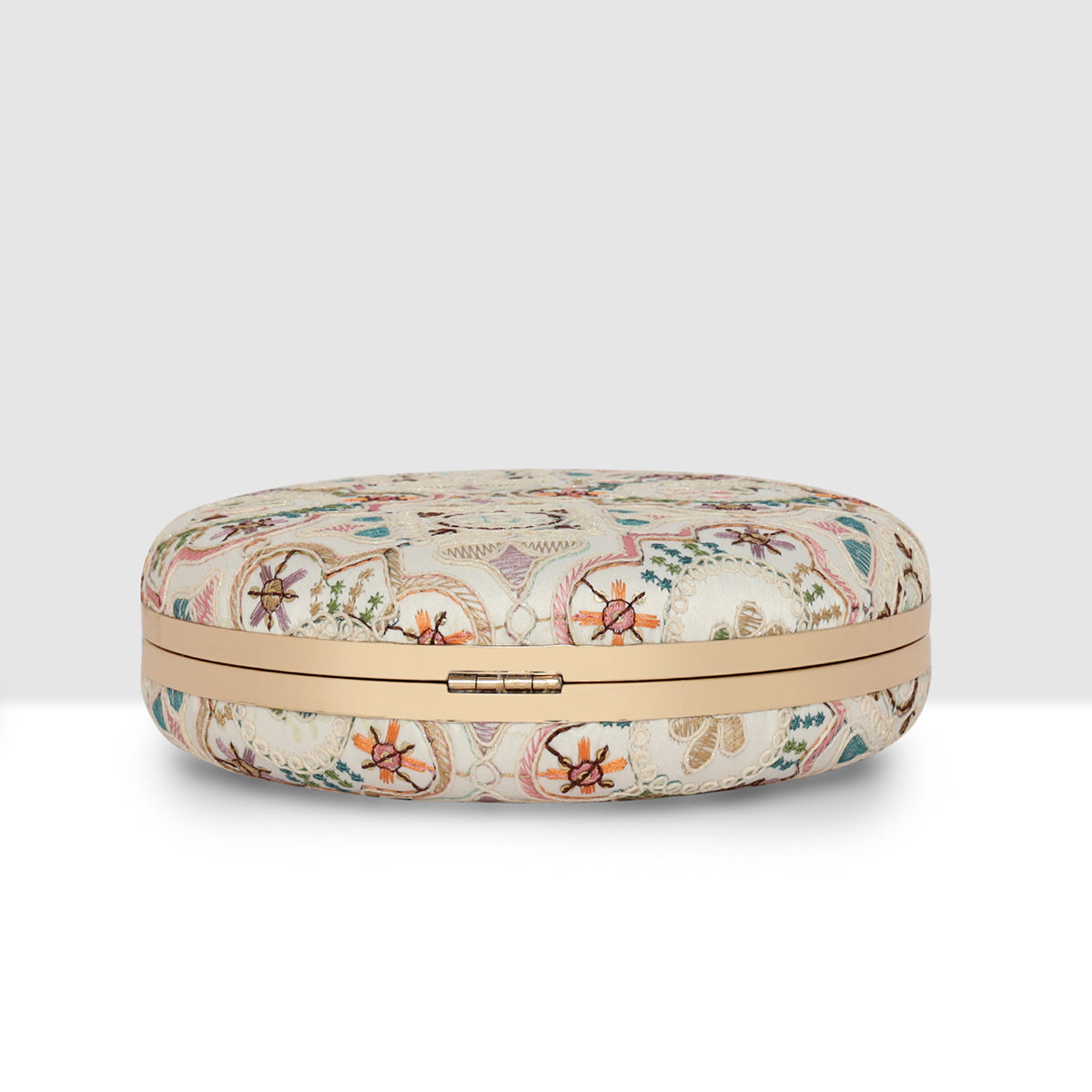 Vionelle Crown Round Clutch For Womens
