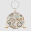 Florielle Medallion Round Clutch For Womens