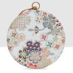 Blossom Flora Belle Round Clutch For Womens
