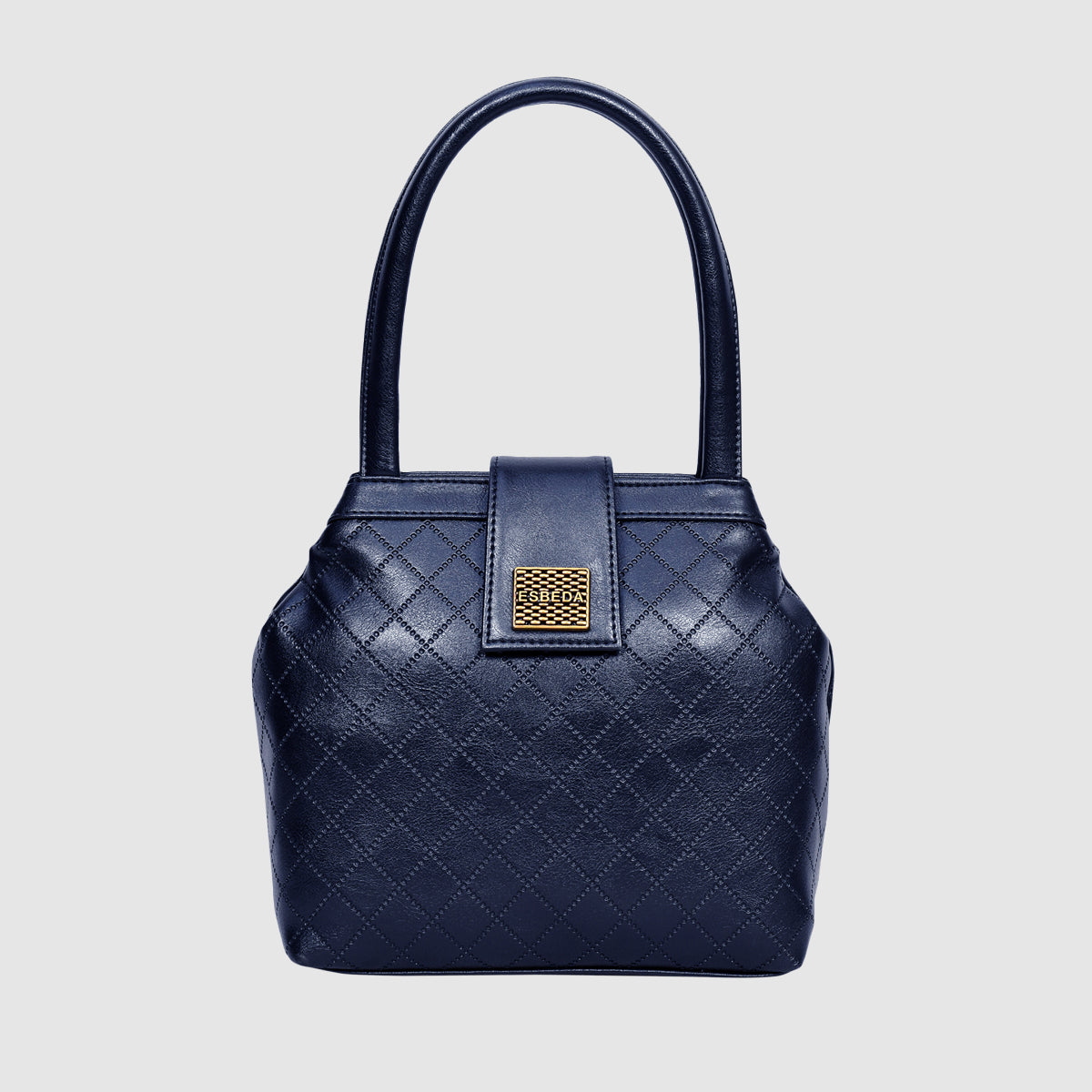 Quilted Texture Handbag For Womens
