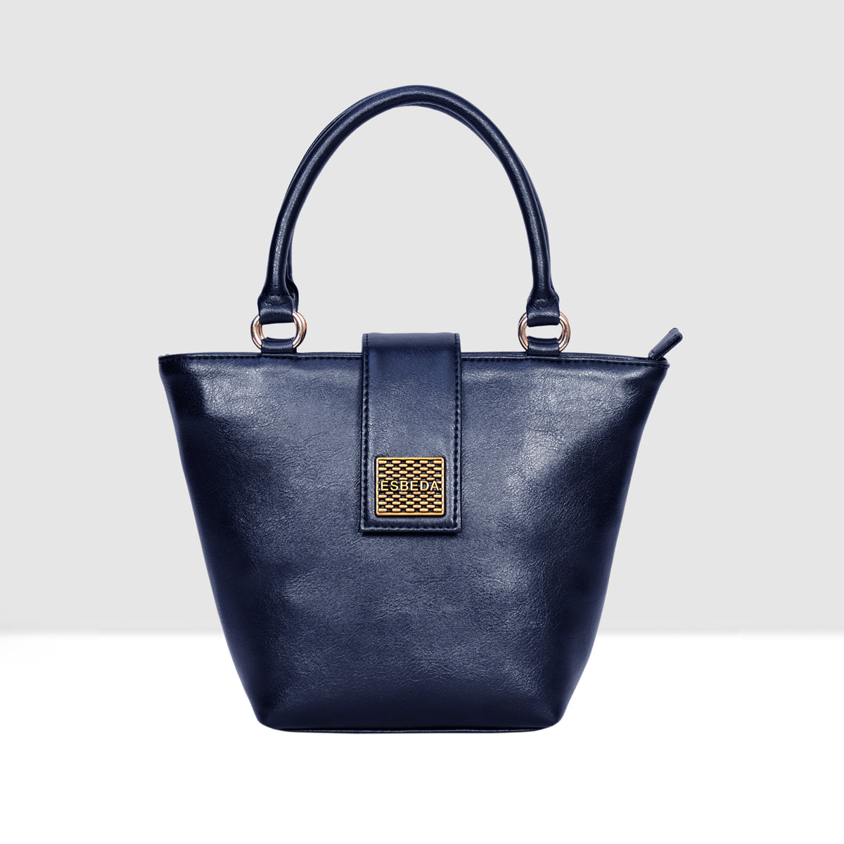 Structured Top Handle Handbag For Womens