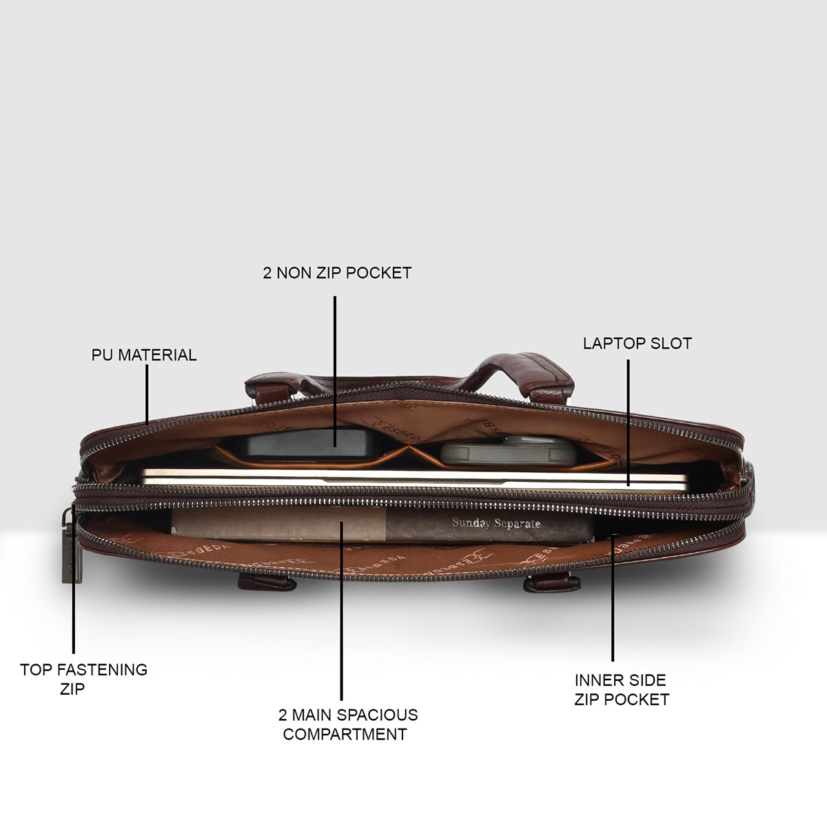 Urban Classic Laptop Bag For Mens