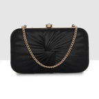 Luxe Radiant Pleat Clutch For Womens