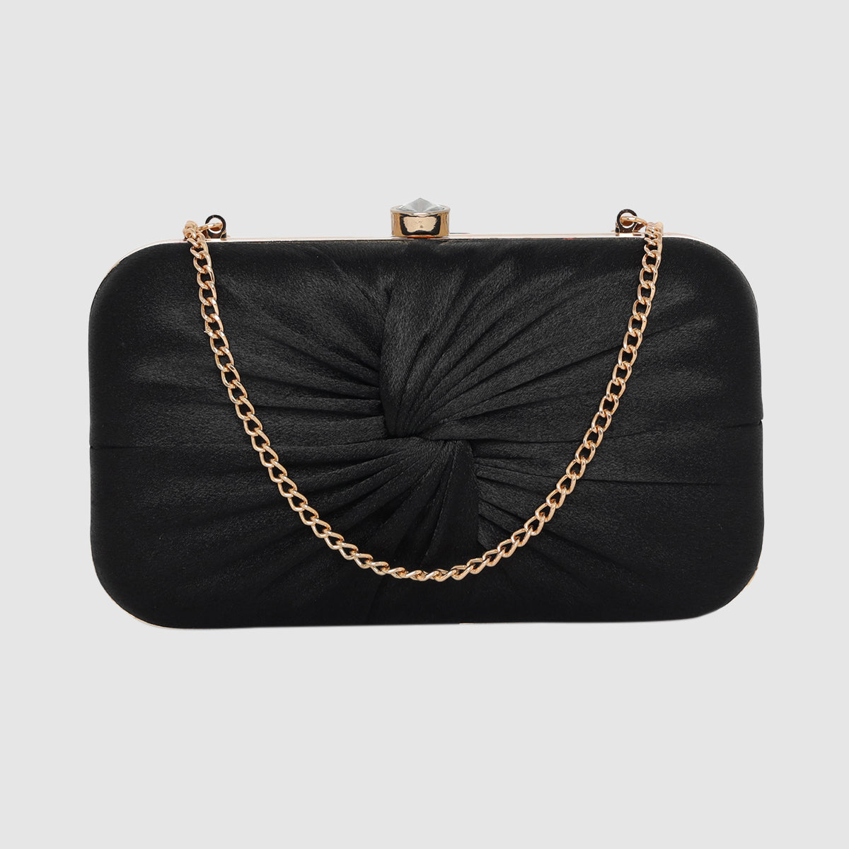Luxe Radiant Pleat Clutch For Womens Main image