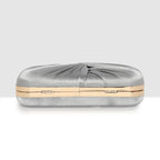 Luxe Radiant Pleat Clutch For Womens