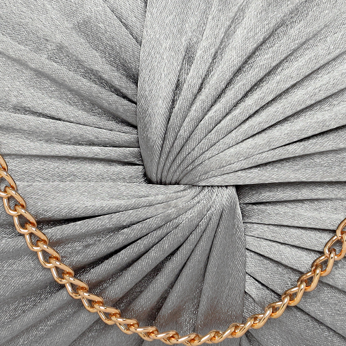Luxe Radiant Pleat Clutch For Womens