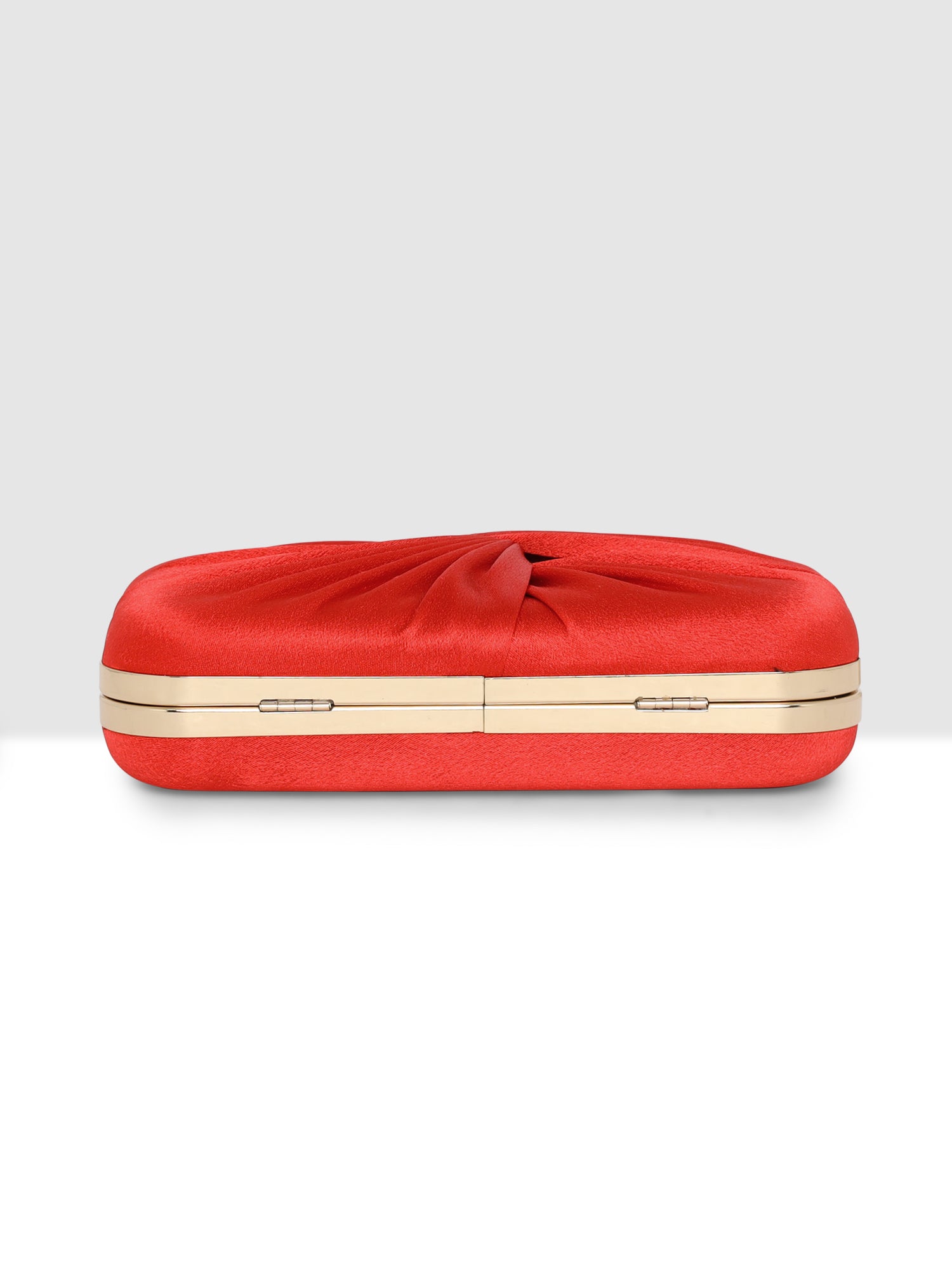 Luxe Radiant Pleat Clutch For Womens