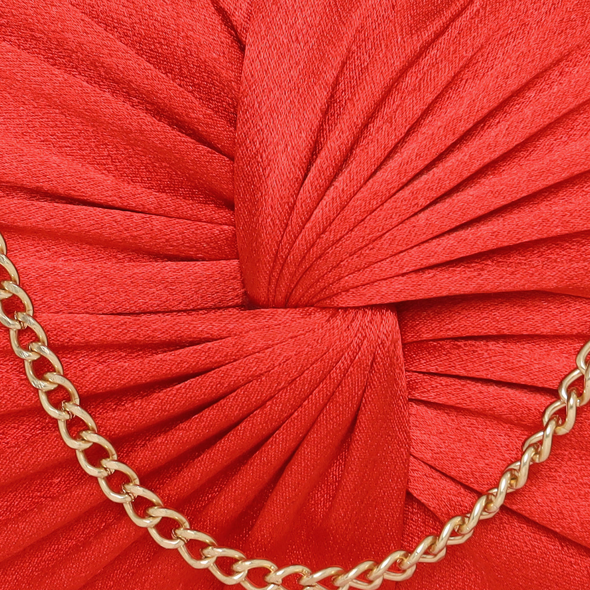 Luxe Radiant Pleat Clutch For Womens