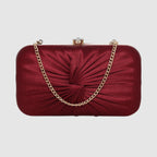 Luxe Radiant Pleat Clutch For Womens