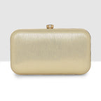 Glossy Grid Box Clutch For Womens