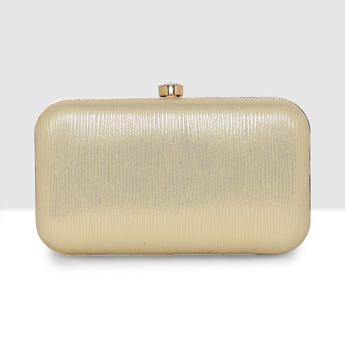 Glossy Grid Box Clutch For Womens
