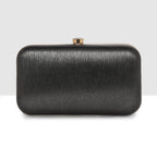 Glossy Grid Box Clutch For Womens