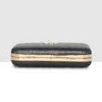 Glossy Grid Box Clutch For Womens